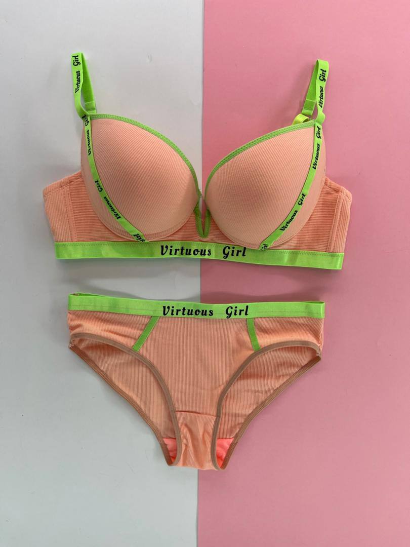 ست نخی راحتی لباسزیر cotton set underwear